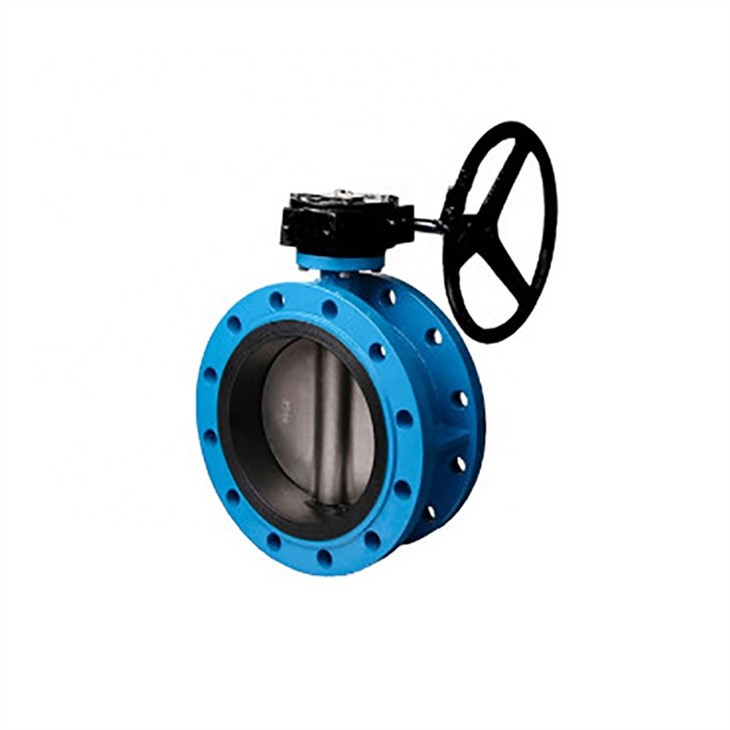 Double Flanged Eccentric Butterfly Valve