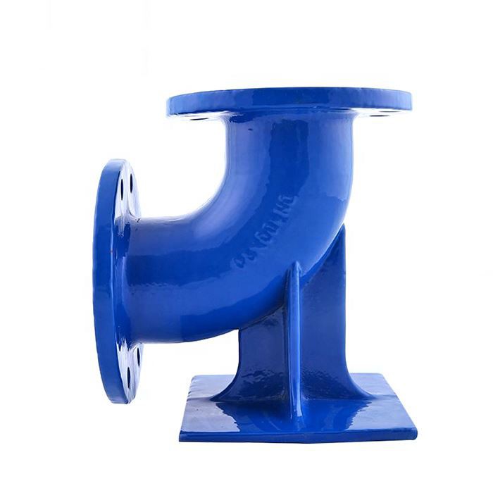 Ductile Iron Double Flange Duckfoot Bend Elbow
