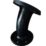 Double Flanged 22.5° Bend